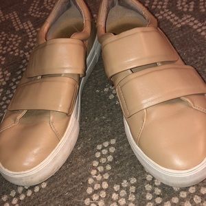 Nude Velcro Sneakers